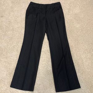 Black Pin-striped Dress Pant
